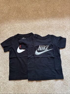 Nike Kids Black T-Shirts - 2 pack
